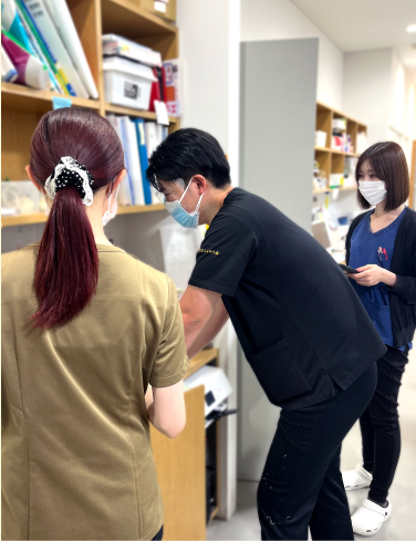 スタッフとの相談